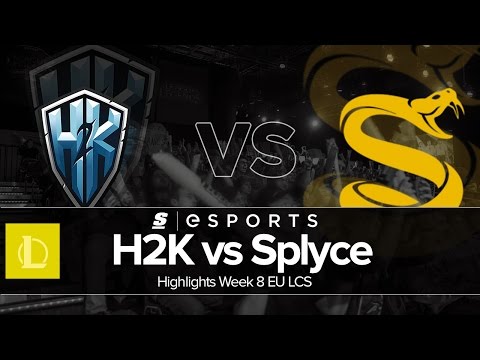 Highlights: H2K vs SPY (EU LCS Summer W8D2 Full Series)
