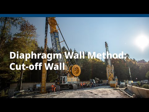 , title : 'BAUER Group – Diaphragm Wall Method: Cut-off Wall'