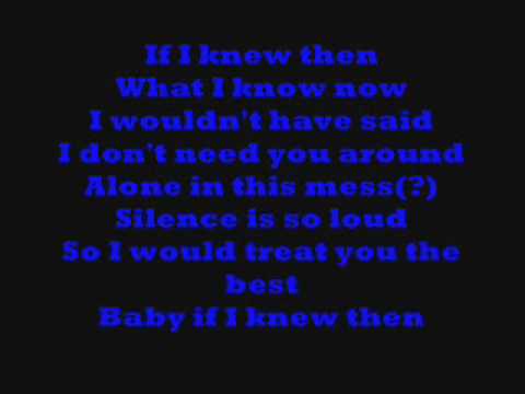 Claude Kelly-What I Know Now [with lyrics]