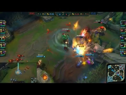 RNG vs CLG (Mata best of Alistar VS Stixxay best of Caitlyn)