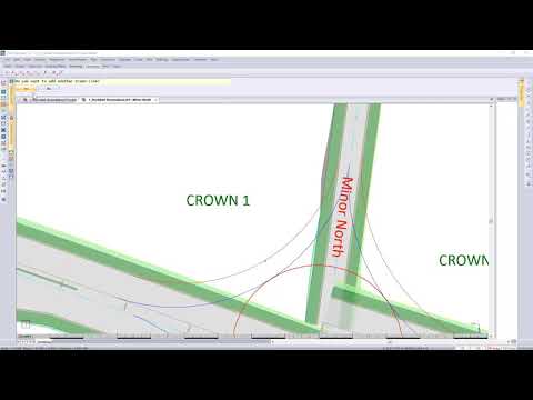 CIVIL DESIGNER software open classroom - Stockdale roundabout design