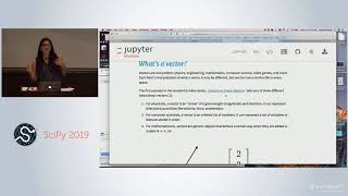 Download the video "Land on Vector Spaces: Practical Linear Algebra with Python | SciPy 2019 Tutorial | L Barba, T Wang"