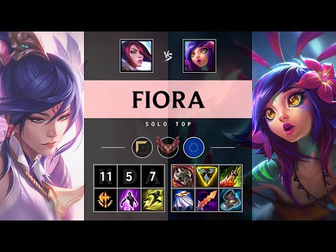 Fiora Top vs Neeko - EUW Grandmaster Patch 25.05