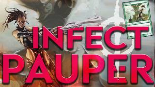 Mono Green INFECT!!!  MTG PAUPER  |  Magic the Gathering