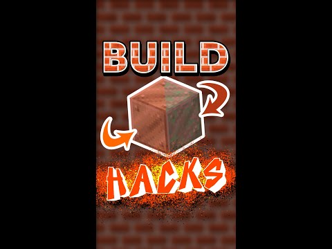 Minecraft COPPER Build Hacks #1!