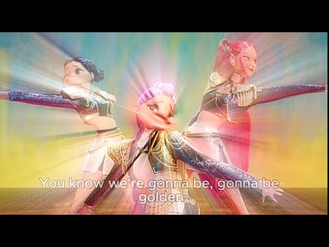 I sped up "Golden" every time Rumi sang the word: GOLDEN (not as funny as soda pop)