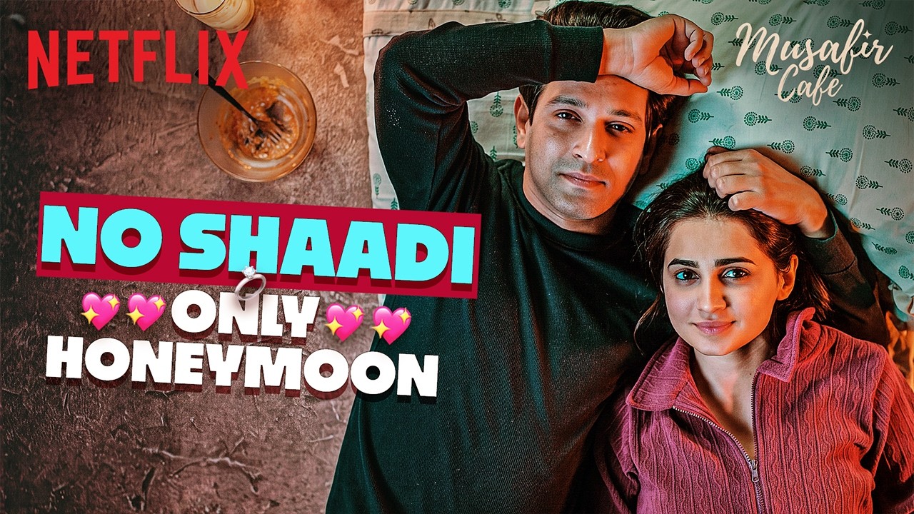 Vedika Pinto's SPONTANEOUS Honeymoon Plans Ft. Vikrant Massey 💕 | Musafir Cafe | Netflix India