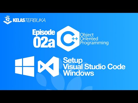 Learn Belajar C OOP 02a Setup Windows Visual Studio Code - Mind Luster