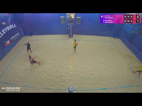 09:55 I.Horiaiev / Y.Bohdashkin | A.Pasazhin / V.Tyshchenko 22.01.2023 | Winners Beach Volleyball