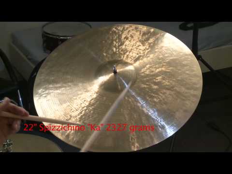 22" Spizzichino "Ka" vs. 22" K. Zildjian Istanbul NOS