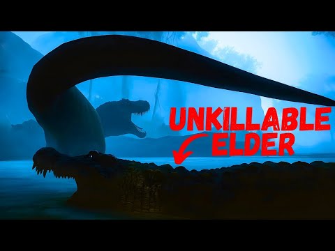 My ELDER Saltwater Deino is UNSTOPPABLE (T-REX Hunts + NEW AI)