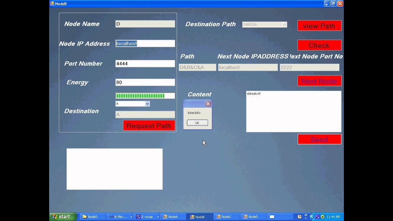 Energy Efficient Reliable Routing Considering Residual Energy-Dotnet