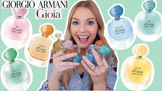 GIORGIO ARMANI GIOIA PERFUME RANGE REVIEW | NEW TERRA DI GIOIA I Soki London
