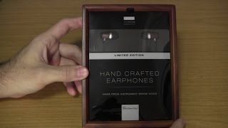 Vivanco Limited Edition Hand Crafted Earphones - review and comparison with Sony MDR-EX310