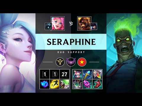 Seraphine Support vs Brand: Vision Controller - VN Master Patch 14.24