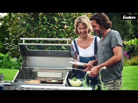 ENDERS KANSAS PRO 4 SIK PROFI TURBO. Презентація газового гриля
