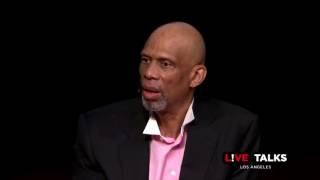 Kareem Abdul-Jabbar in conversation with Jim Hill at Live Talks Los Angeles