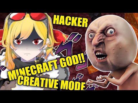 Kaela accidentally shows the power of the "God of Minecraft" [Hololive CLip]