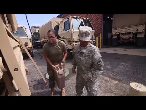 NJ Sussex County National Guard Deployed To Long Term Care Facilities.