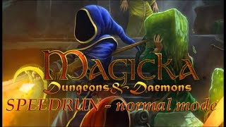 Magicka Speedrun no glitches [02:11] in game - Dungeons and Daemons - Normal Mode