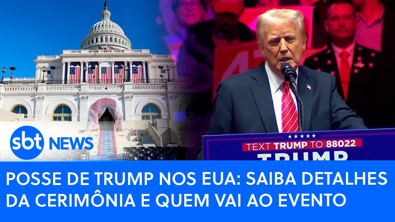 Posse de Trump nos EUA: saiba detalhes da cerimônia e quem vai ao evento