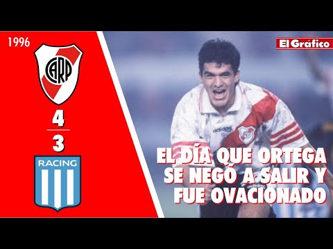 1996 APERTURA TOURNAMENT: RIVER 4 RACING 3 | Ortega refused to leave, scored a stunning goal and ...