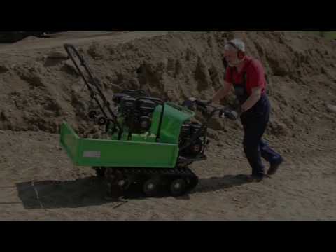 Brouette thermique à chenilles - mini dumper MD300 ZIPPER