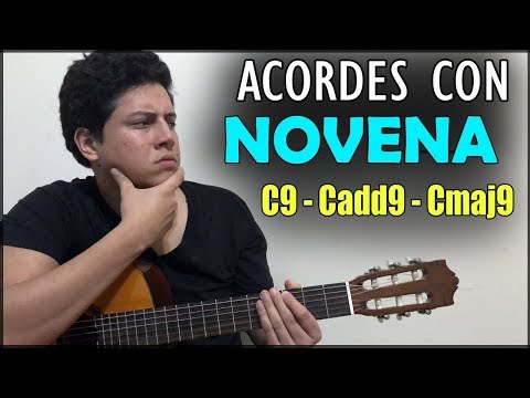 Que son los acordes con novenas? Add9 - Maj9 - 9