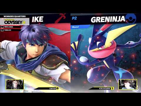 Super Smash Odyssey 17 - Winners Quarters - Critter vs K2S | Eclipse