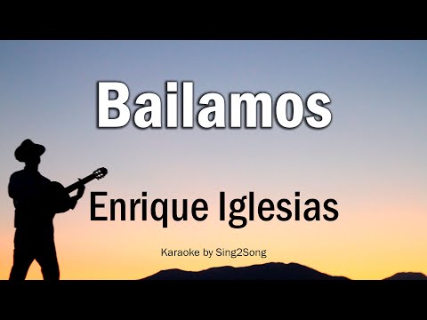 Enrique Iglesias - Bailamos (Karaoke Version)