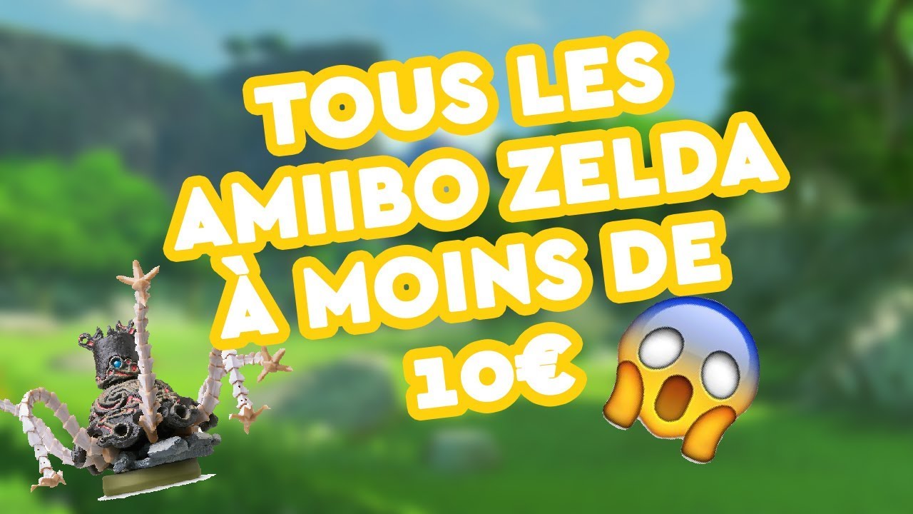 Tous les Amiibo Zelda pour moins de 10 € inclus les 4 prodiges! :O