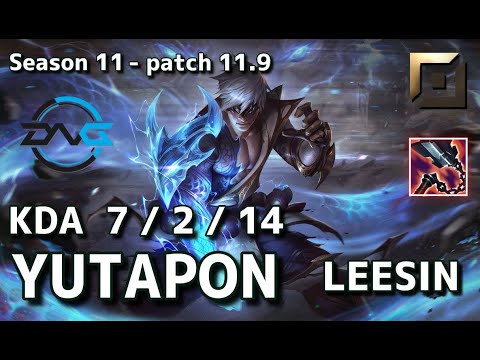 【EUWサーバー/D1】DFM Yutapon リーシン(Leesin) VS マルファイト(Malphite) TOP - Patch11.9 EUW Ranked【LoL/MSI】