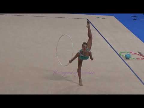 Themida CHRISTODOULIDOU (CYP) hoop - 2015 Stuttgart worlds Qualifs
