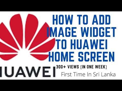 How to add image widget to huawei phone#huawei#tbtsl#isitha#shorts