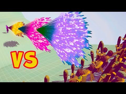 💁 100x Tribal Army Vs Every God - Totally Accurate Battle Simulator TABS - Arena TABS