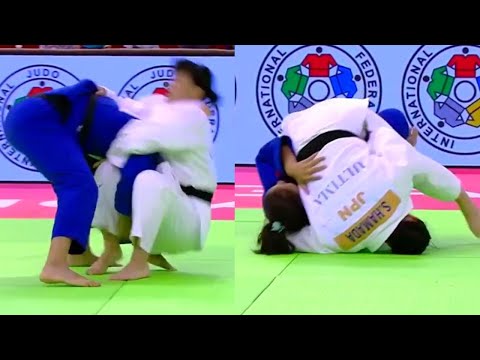 Never face her on the ground Judo Japan