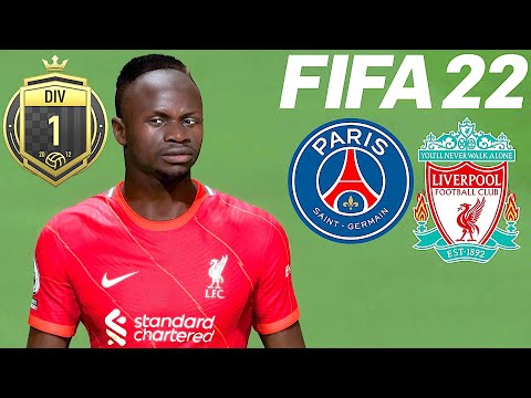 FIFA 22 Online Seasons #126 - Road To Division 1 - Liverpool vs PSG