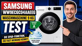Samsung WW9ECGC04AAEEG Waschmaschine 9 kg im Test: Spar-Funktion wird oft übersehen!