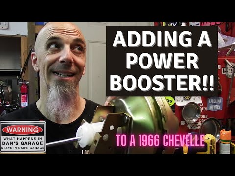 Adding a Brake Power Booster to a Chevelle SS with a dual Master with drum brakes