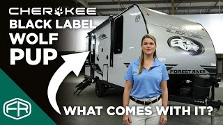 New 2026 Forest River RV Cherokee Wolf Pup Black Label 18RJBWBL