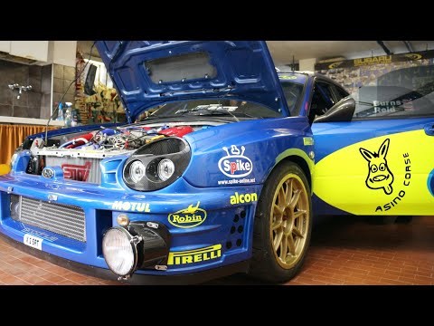 SUBARU IMPREZA REPLICA WRC R.BURNS - music tribute video