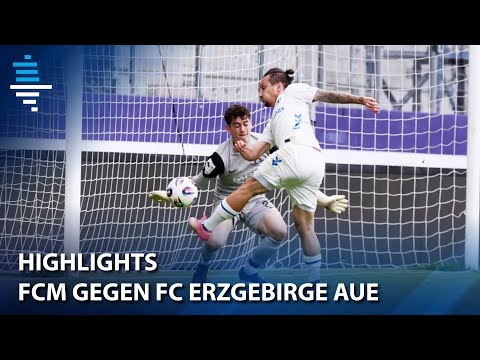 Highlights vom Testspiel Erzgebirge Aue gegen 1. FC Magdeburg
