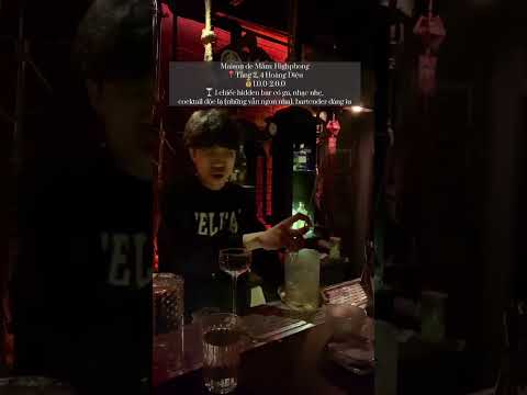 Os 3 melhores bares de coquetéis em Hải Phòng #drink #cocktail #pub