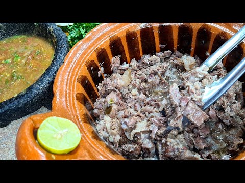 😱1 Kilo de Barbacoa hecha en casa | Receta de Barbacoa Natural| Chamberete en Barbacoa| Salsa