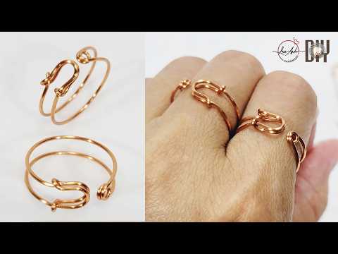 DIY safety pin ring – Minimalist jewelry you can make at home 1123