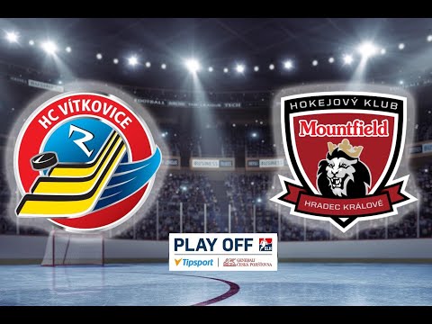 1. semifinále: HC Vítkovice Ridera - Mountfield HK