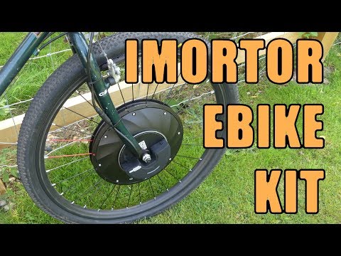 Turn an old bike into an ebike - cheap & easy IMortor conversion kit