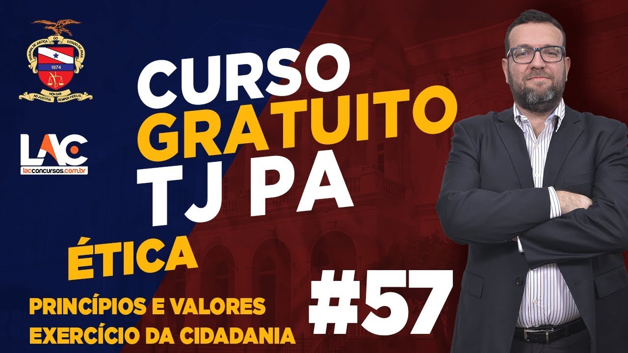 TJ PA 2019 - Princípios e Valores  - Exercício da Cidadania