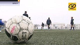 preview picture of video 'Академия футбола открылась в Пинске'
