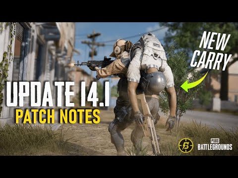 PUBG Update 14.1 Patch Notes - New Carry Feature, Map Changes & More!
